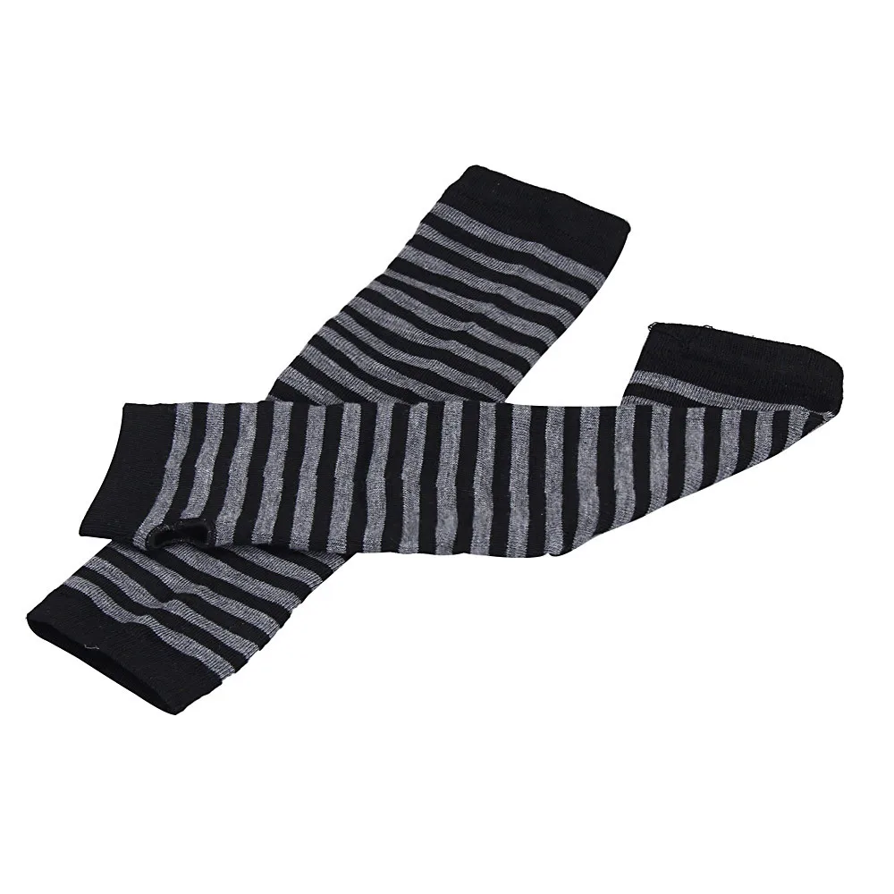 

1 Pair Women Knit Gloves Arm Wrist Sleeve Hand Warmer Girls Rhombus Long Half Winter Mittens Fingerless Gloves Autumn Winter
