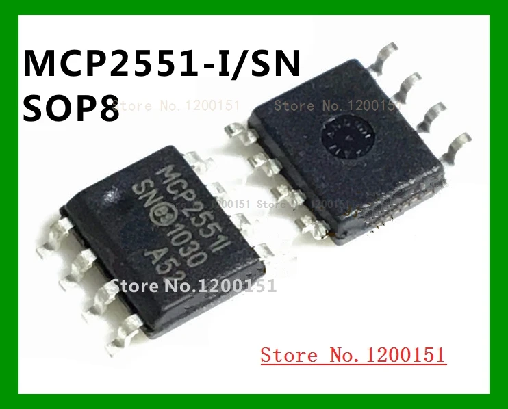 10 шт./лот MCP2551 MCP2551-I MCP2551-I/P DIP-8 MCP2551-I/SN SOP8