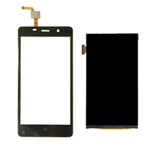 5.0 Mobile Phone Parts For Bravis A504 LCD Display Touch Screen Digitizer Separated Replacement