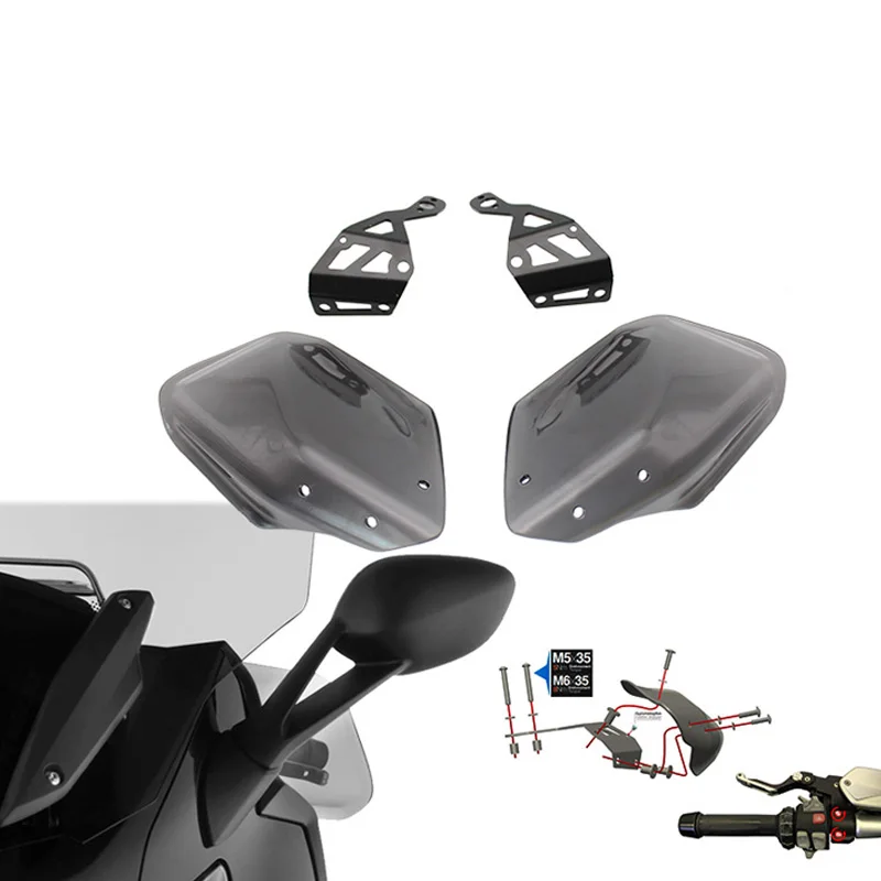 Для BMW K1600GT K1600 GTL мотоциклетная защита рука щит лобовое стекло|Перчатки| |