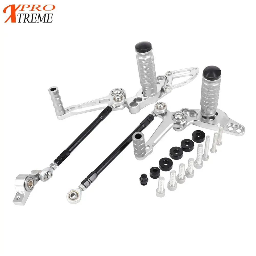 Motorcycle Adjustable Billet Foot Pegs Pedals Rest Footpegs For Ducati Streetfighter 848 1100 All Year | Автомобили и мотоциклы