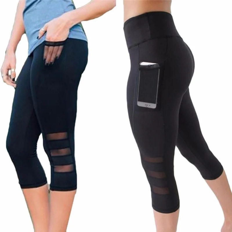 

Gym Clothing for Women Plus Size Pants Women's Push-up Leggins Running Yoga Mesh Seamless Leggings Fitness Elastische Sportwear