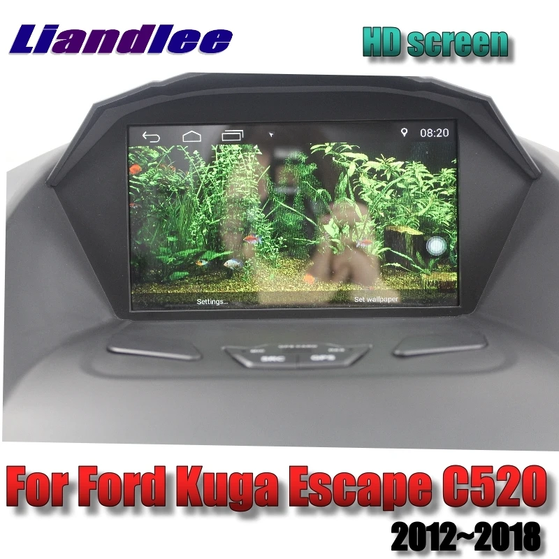 Автомагнитола LiisLee для Ford Kuga esck C520 2012 ~ 2019 мультимедийный ТВ DVD GPS Hi-Fi радио стерео