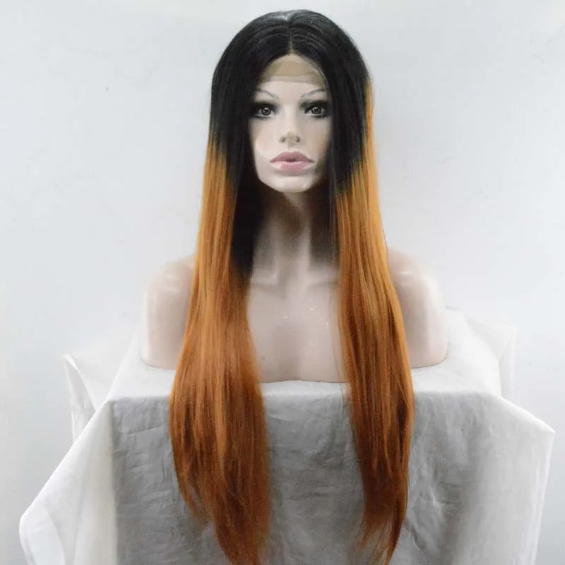 

Remy Human Hair Glueless Lace Front Wig Blonde Water wave Long 13x4 hd lace front Ombre Hair wig