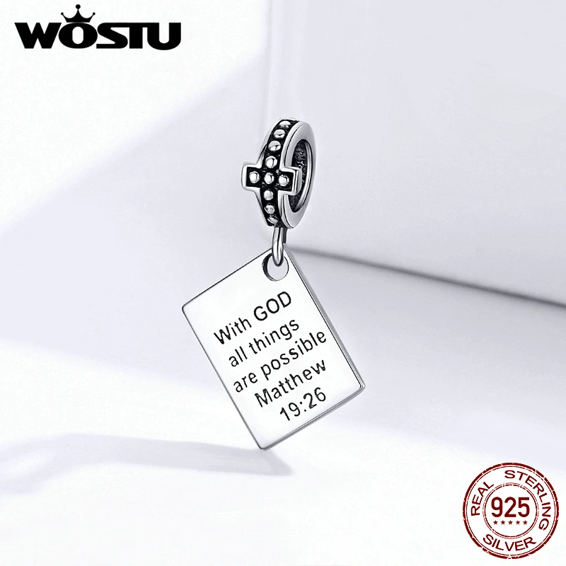Бусины для браслета WOSTU из серебра 100% пробы 925 | Украшения и аксессуары