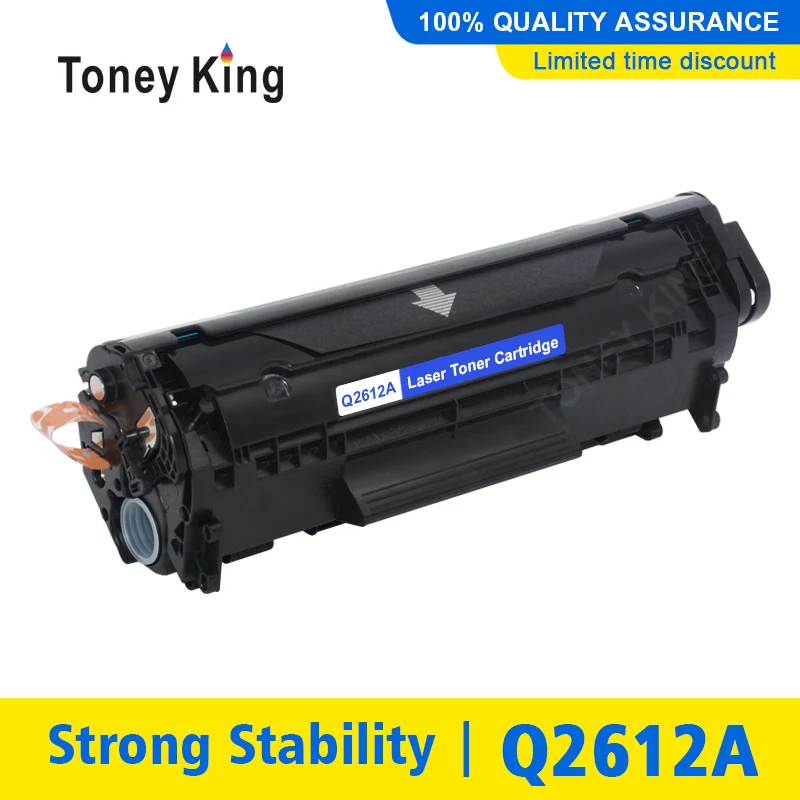 

Тонер-картридж Toney King Q2612A q2612 12a 2612 2612a для HP LaserJet 1010 1012 1015 1020 3015 3020 3030 3050 1018 1022 1022N