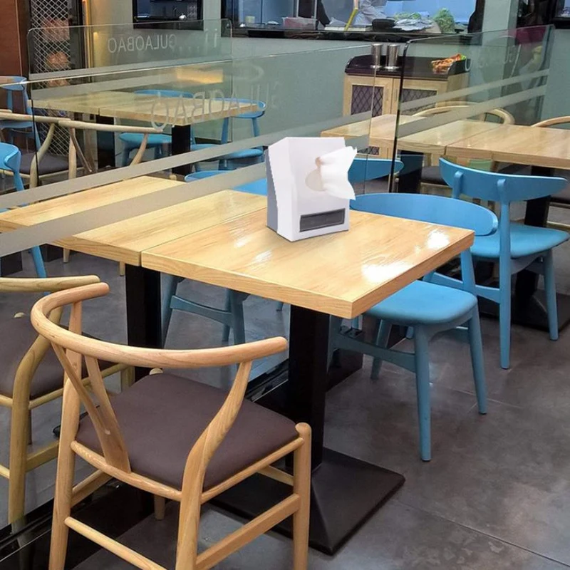 

New Table Top Restaurant Tissue Dispenser Napkin and Toothpick Holder Paper Roll Holder for Hotel