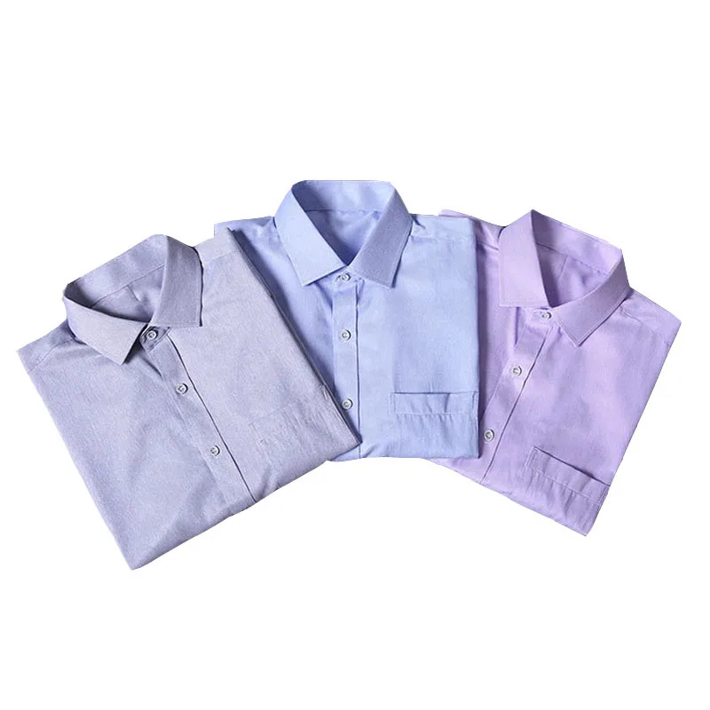 

Summer Plus size shirt men 5XL 6XL 7XL Bust 146cm Loose short sleeve shirt men 3 colors