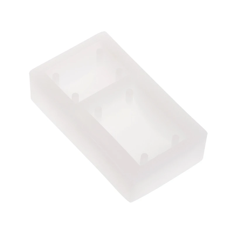 

Rectangle Silicone DIY Mold Bracelet Pendant Jewellery Making Mould Resin Hole