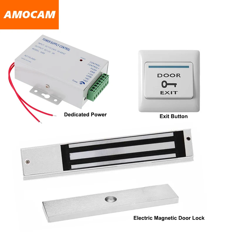 NC Электрический магнитный замок двери + Питание коробка для система контроля