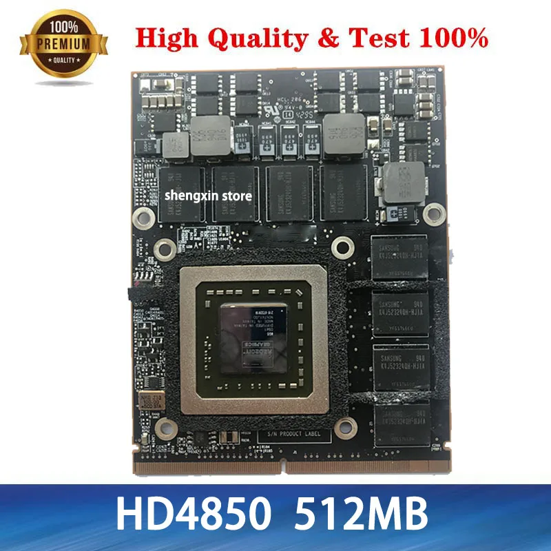 Видеокарта Radeon HD4850 HD4850M GDDR5 512MB 216 0732019 Vga 109 B91157 00 для Apple iMac 27 &quotA1312 A1311 тест