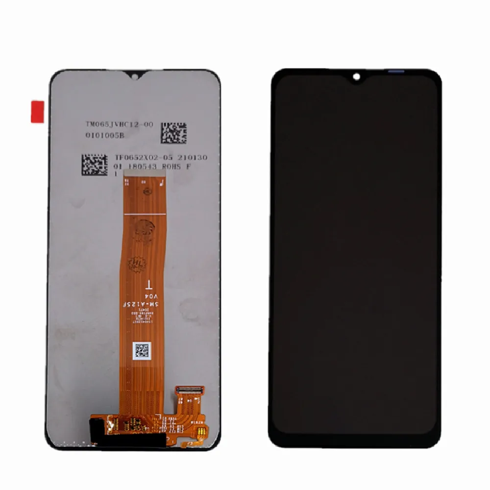 ЖК-дисплей 6 5 &quotдля Samsung Galaxy A12 A125F M12 M125 дисплей с сенсорным экраном и дигитайзером