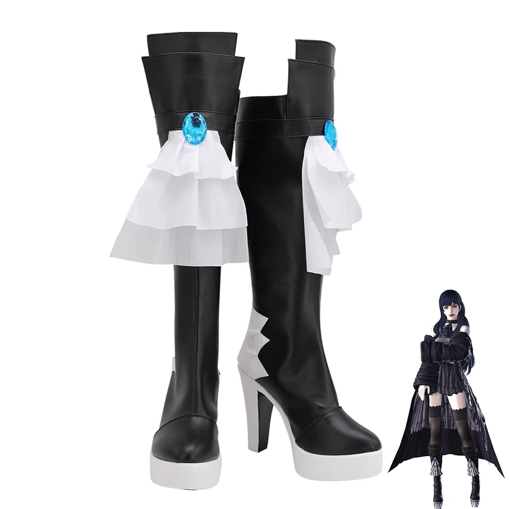 

Final Fantasy XIV Shadowbringers FF14 Gaia Shoes Cosplay Women Boots
