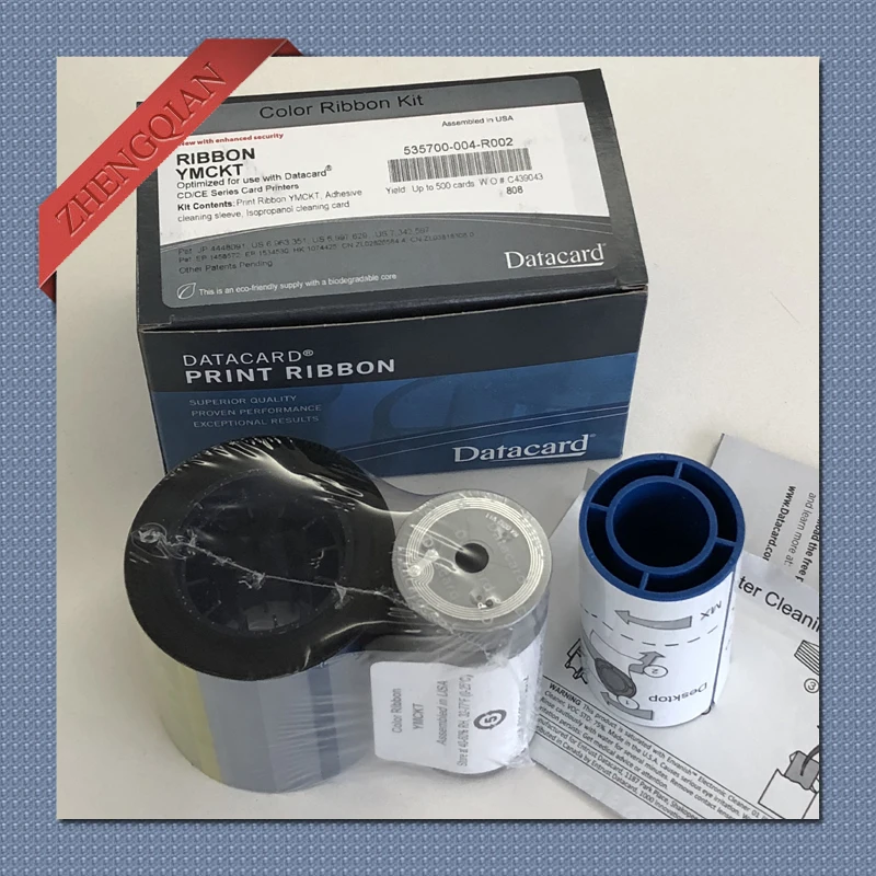 Односторонний карточный принтер Datacard CD800 для Азии используется чернильная лента