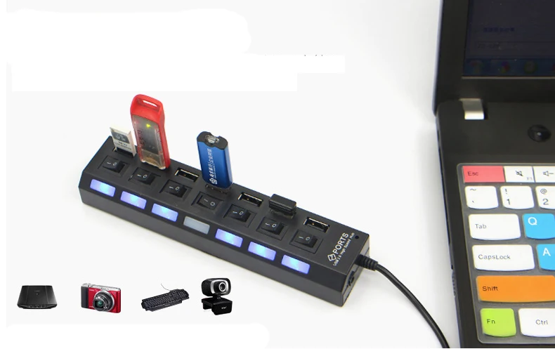 Usb-хаб 4/7/12 Порты и разъёмы расширитель адаптер USB 3,0 концентратор Мульти USB разветвитель 2,0 хаб 3 концентратор 3,0 несколько USB3.0 сетевой концентратор USB кард-ридер для ПК