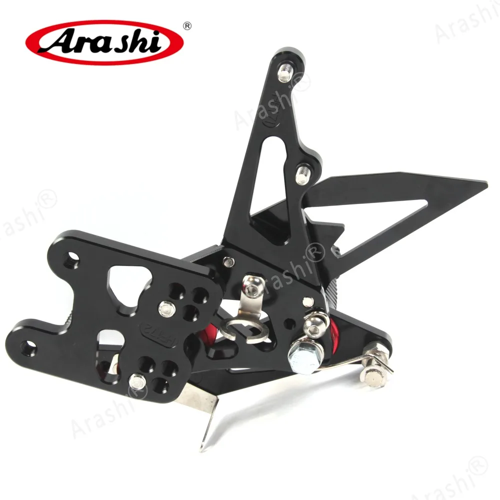 Arashi GSXR 1000 K7 K8 Rider Rearset регулируемые Подножки для SUZUKI GSXR1000 GSX-R 1000 2007 2008 мотоцикла с ЧПУ