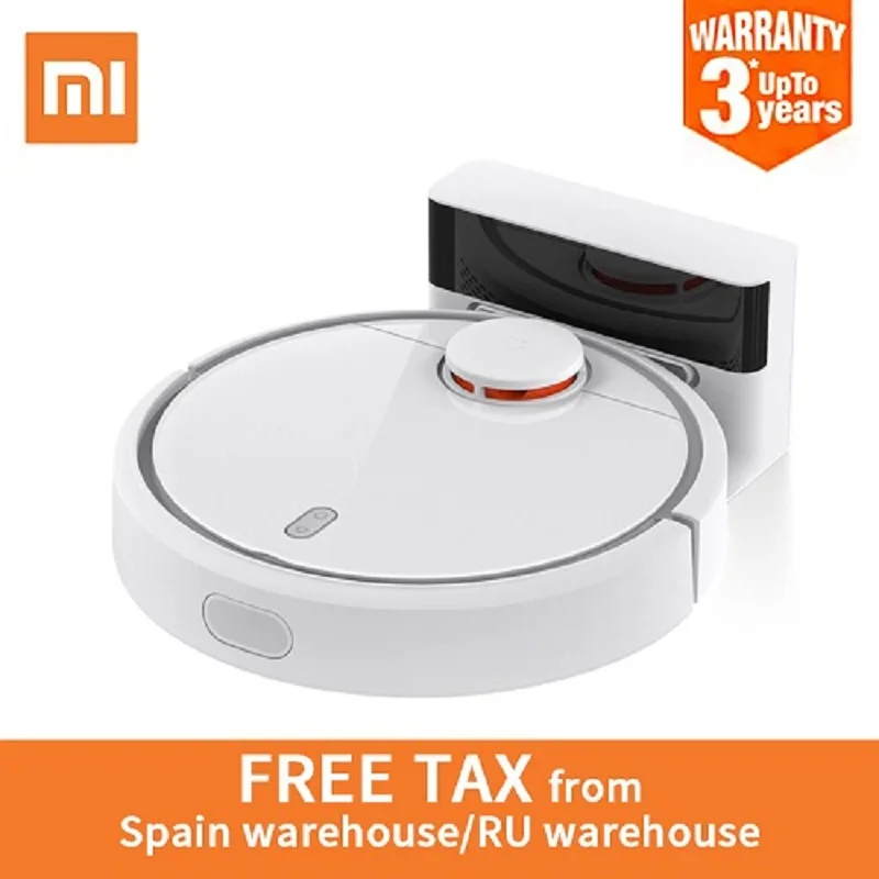 White MI Robot Глобальная версия оригинального Xiaomi mi робота-пылесоса mi Роботизированный умный планируемый Тип управления приложением автоматическая зарядка LDS сканирование подметание - Цвет: White MI Robot