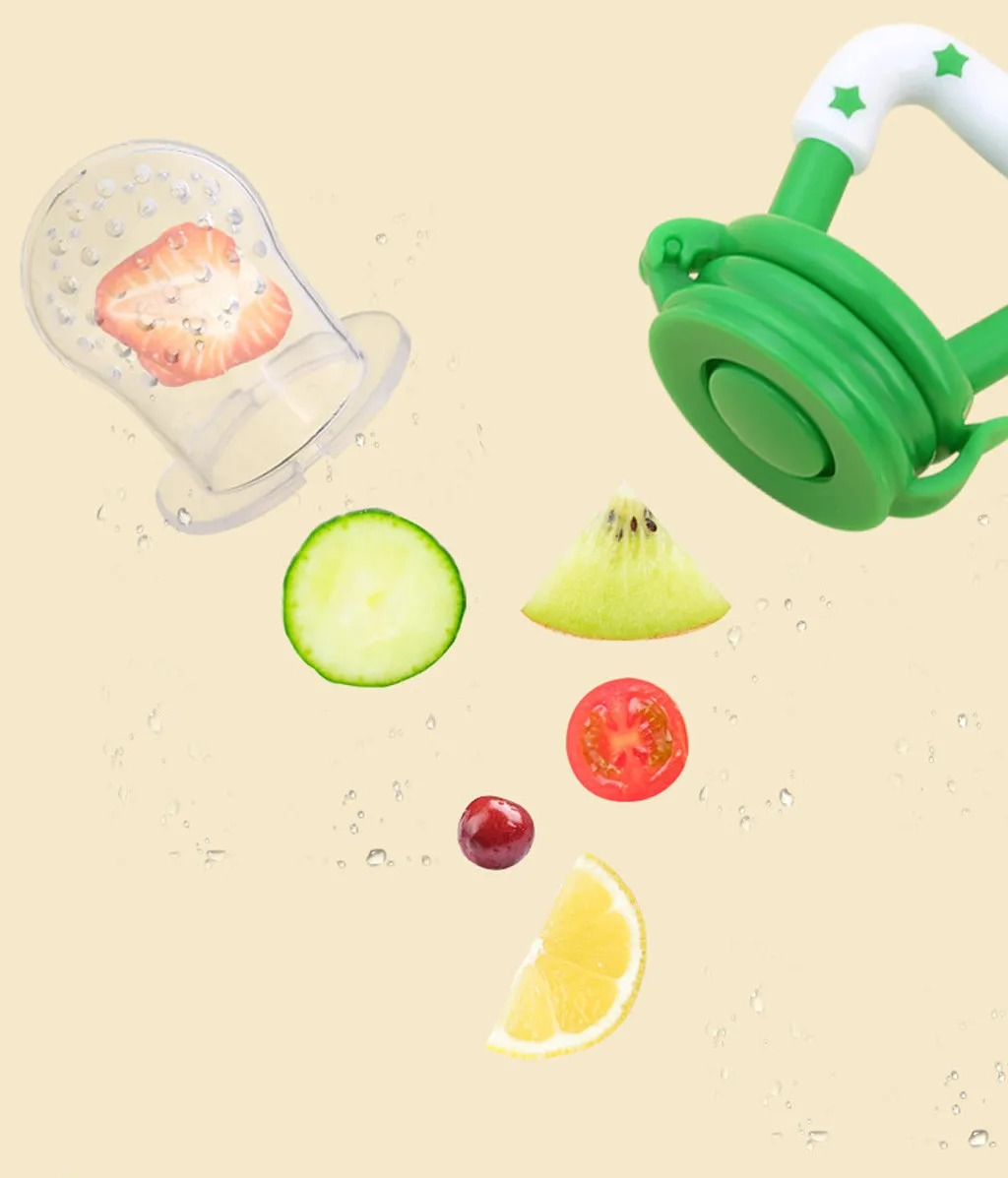 Детские пустышки безопасные Силиконовые Прорезыватели для зубов овощи фрукты