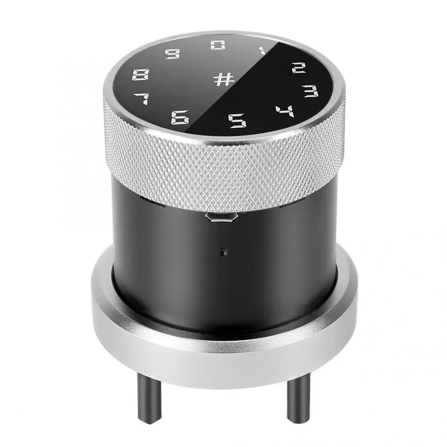 Смарт замок со сканером отпечатков пальцев паролем Bluetooth приложением