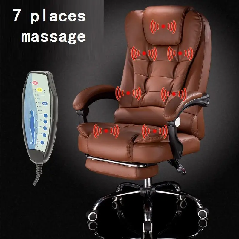 Oficina boss футболка Stoel Chaise De Bureau Ordinateur Sedia Ufficio кожа Silla Cadeira Poltrona игровое массажное кресло для офиса