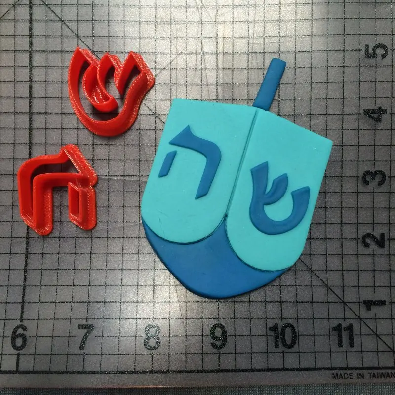 Еврейский праздник Тора Hanukkan Chanukah Dreidel Menorah Звезда Давида 3D печать пластик