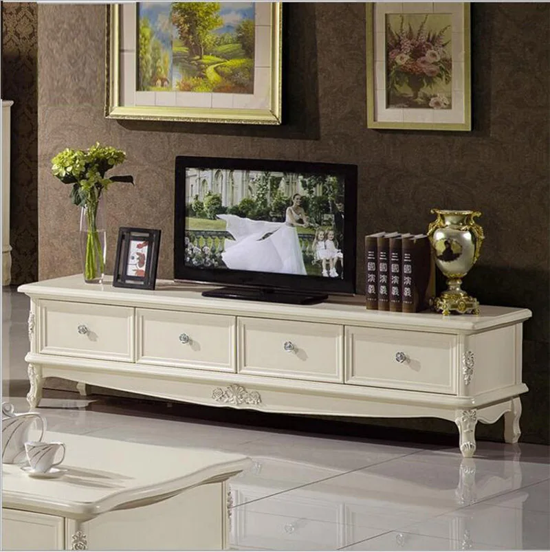 Современная элегантная деревянная мебель для гостиной стойка ЖК телевизора