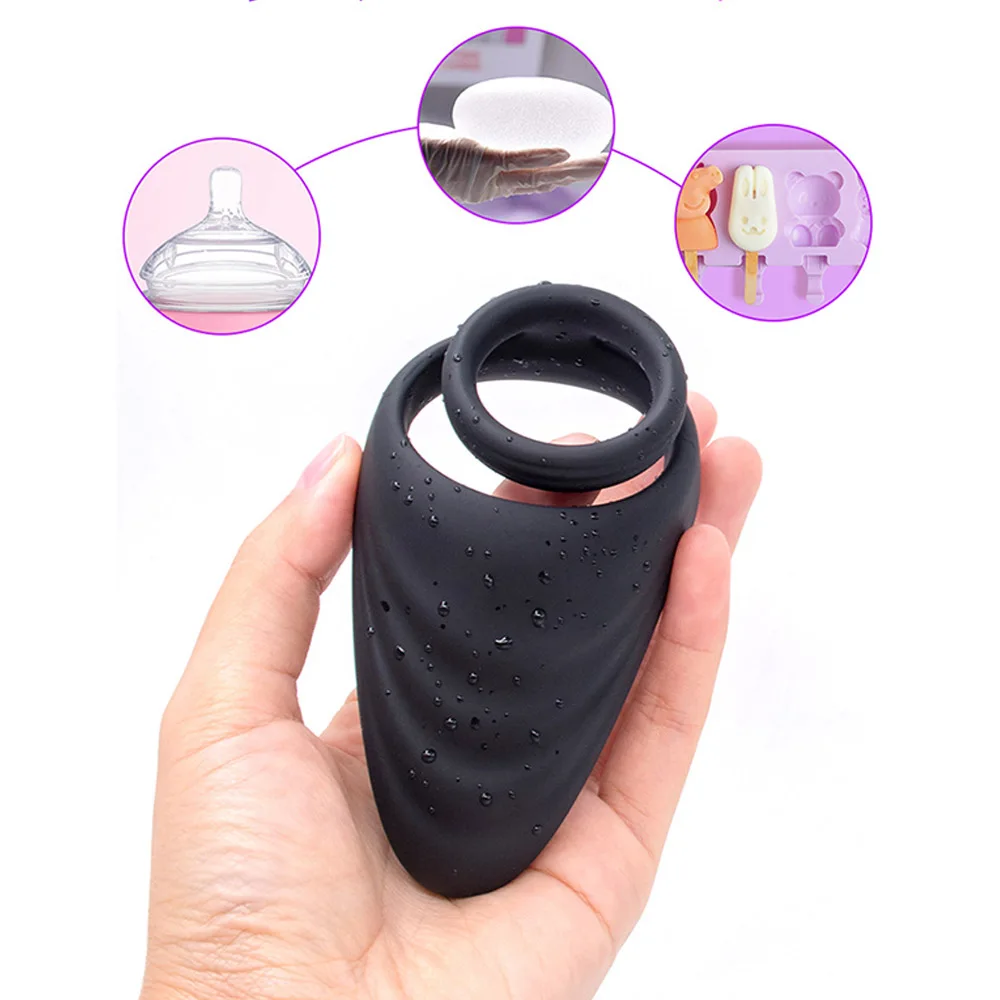 Силиконовые кольца на член для взрослых интимные игрушки мужчин | Красота и