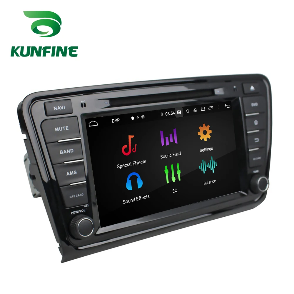 Android 9 0 Восьмиядерный 4 Гб ОЗУ 64 ПЗУ автомобильный DVD GPS мультимедийный плеер