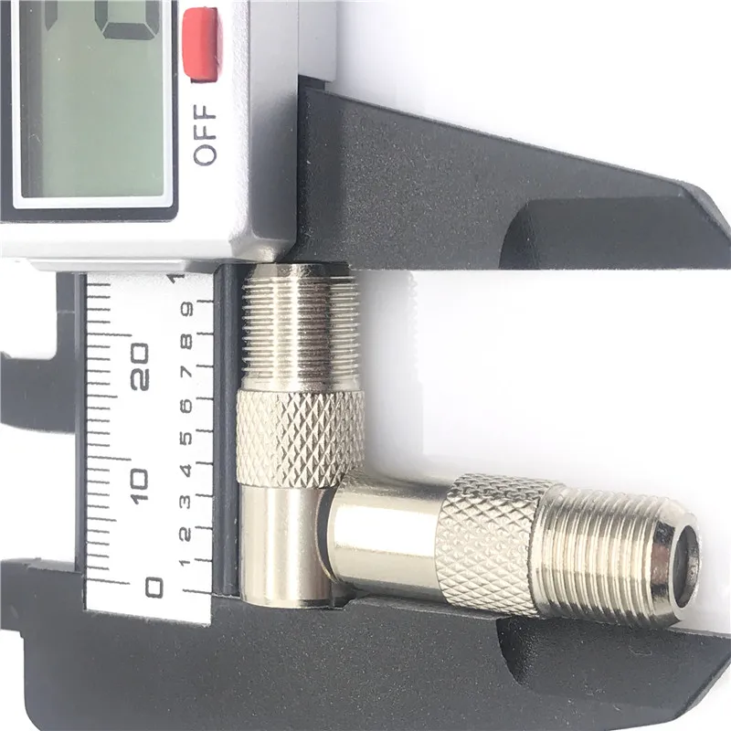 2 шт F штекер к 9 5 ТВ общая головка дюймовый RF революция мать рот нить поворот