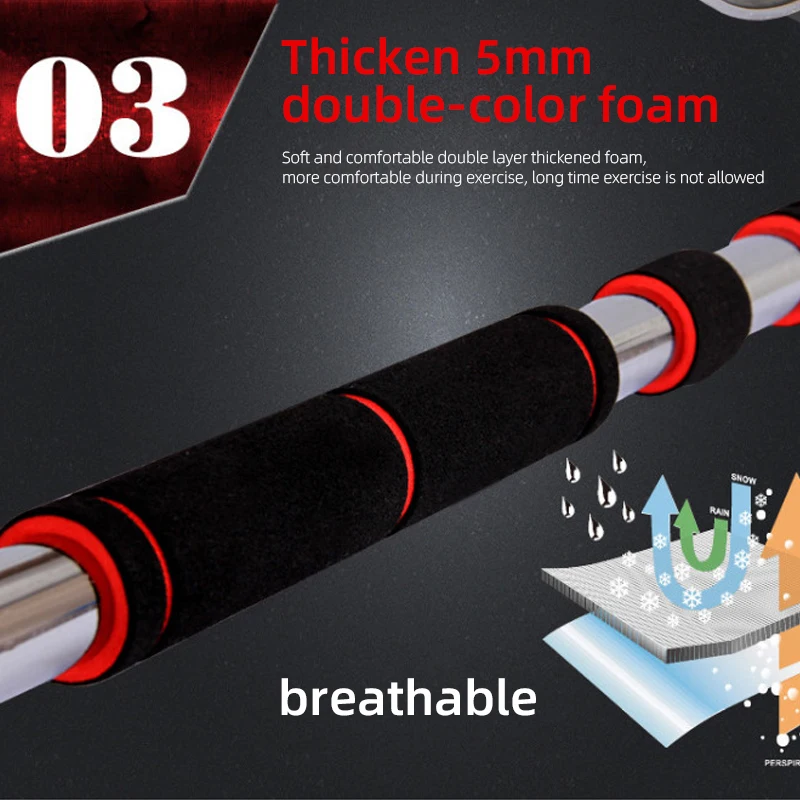 Не пробивая дверь горизонтальный бар бытовая Выдвижная дверная рама