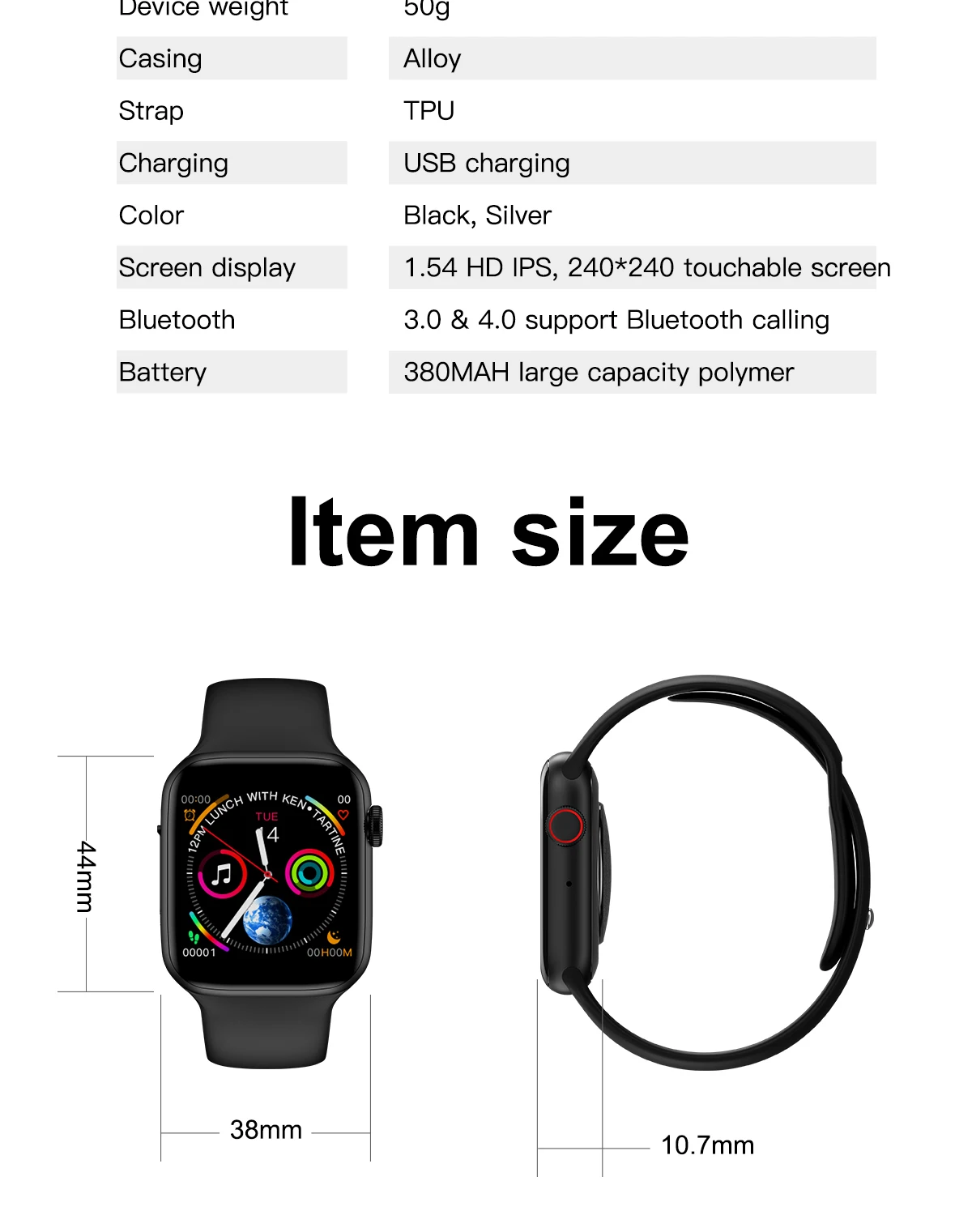 Keoker новые умные часы мужские ECG пульсометр фитнес монитор Bluetooth Вызов стилус для сенсорного экрана женщины для Apple Android телефон