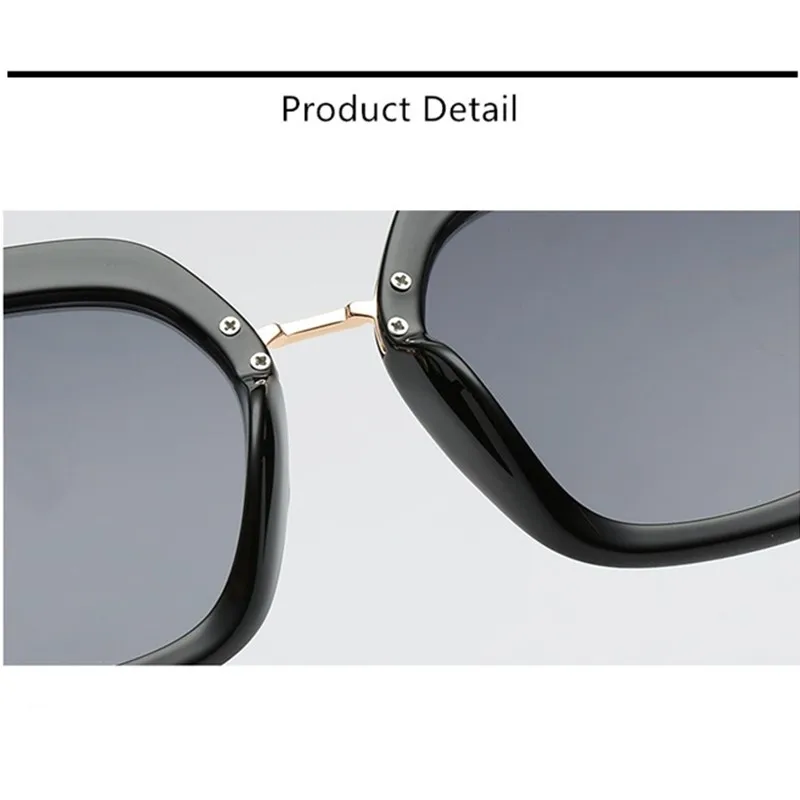 Яркие Квадратные Солнцезащитные очки для женщин модные сны большие