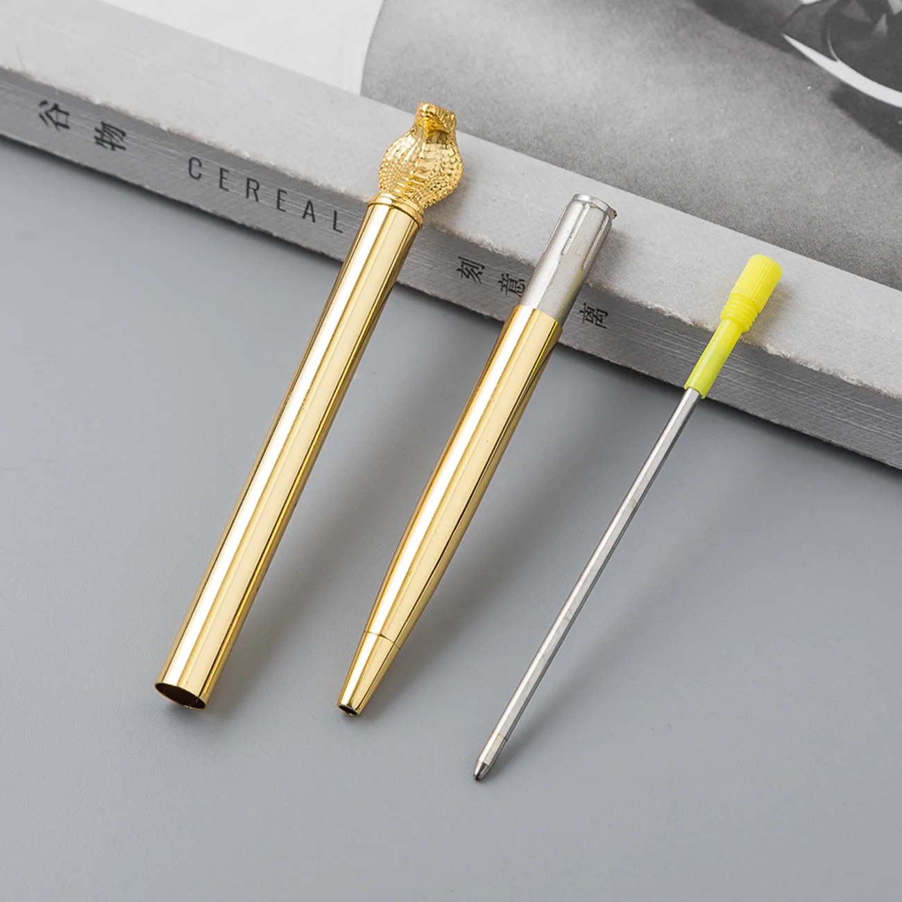 1 шт милые ручки cobra шариковые модные для девочек школьные канцелярские