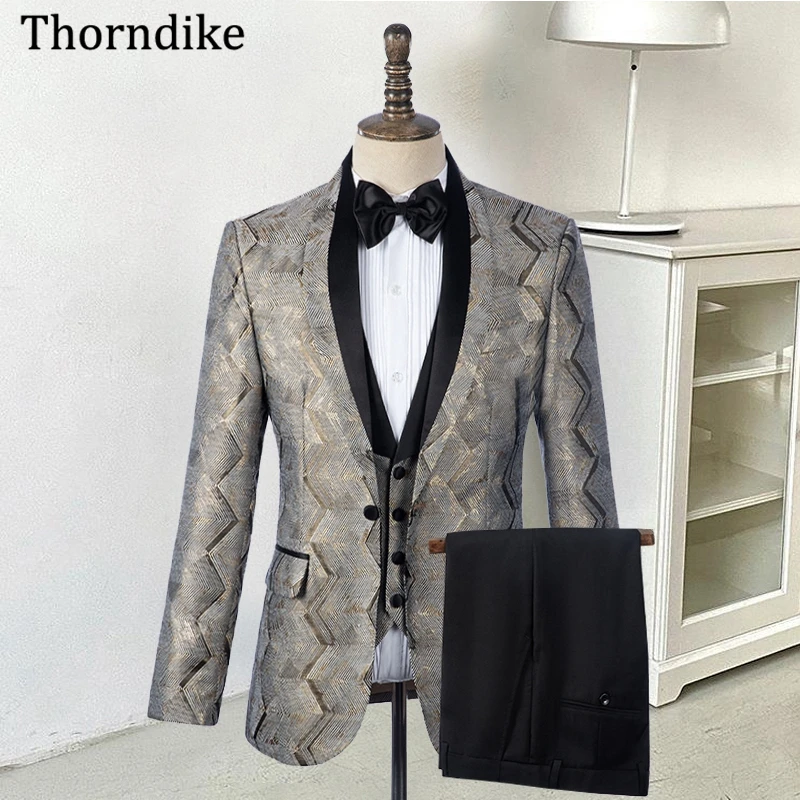 

Модные облегающие мужские костюмы Thorndike, новейший пиджак и брюки, мужской блейзер для свадебной вечеринки, смокинги для жениха, 2021, мужской костюм из двух предметов