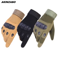 carbon fiber tortoise shell military gloves full finger men women army combat motorcycle bicycle slip resistant tactical gloves