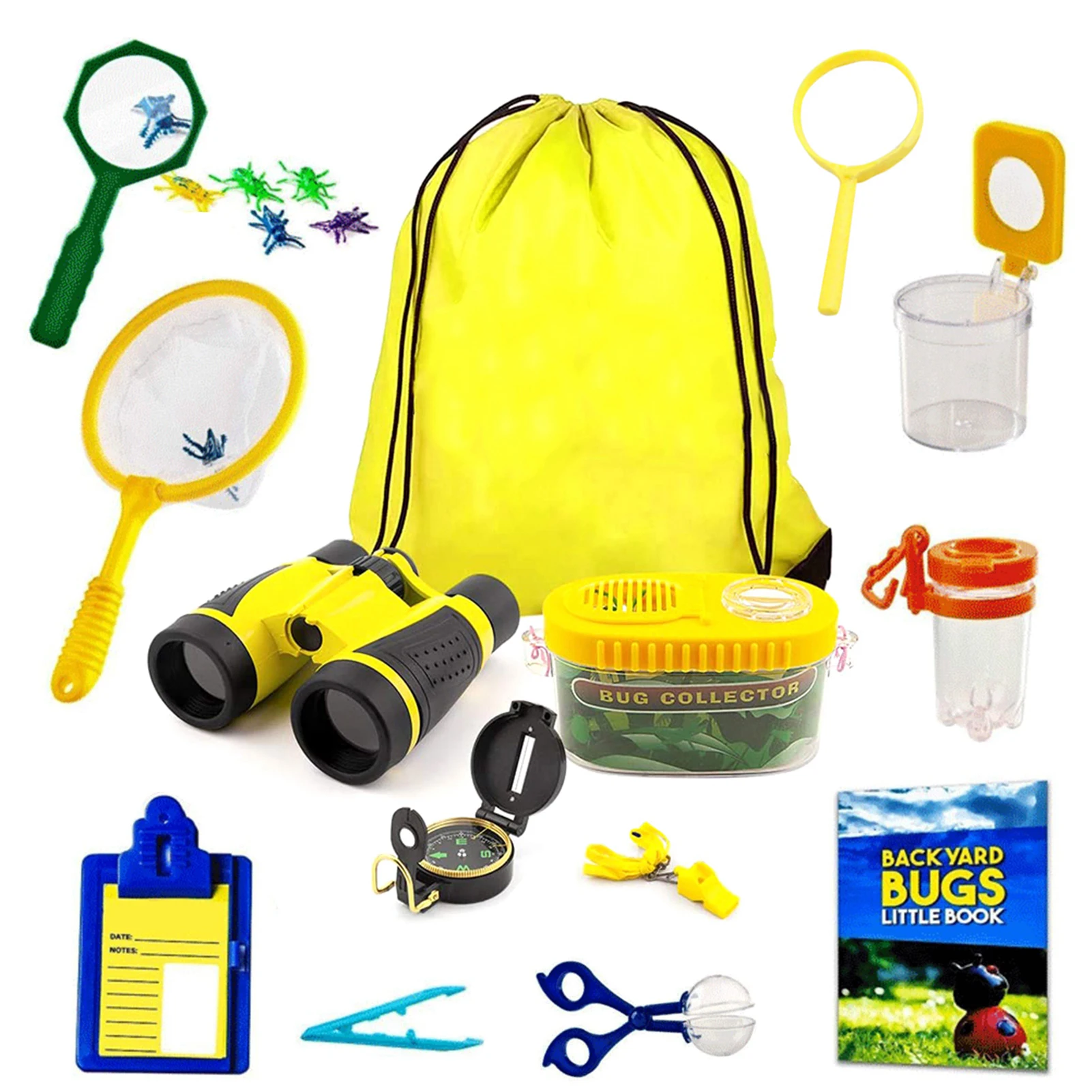 

20Pcs Kids Explorer Kit Bug Catcher For Kids Kids Outdoor Bug Catching Kit Complete Exploring Toys Kit