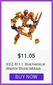 BionicleMask светильник XSZ 706-1 детский интеллект Bionicle строительный блок кирпич совместим с 70778 игрушками