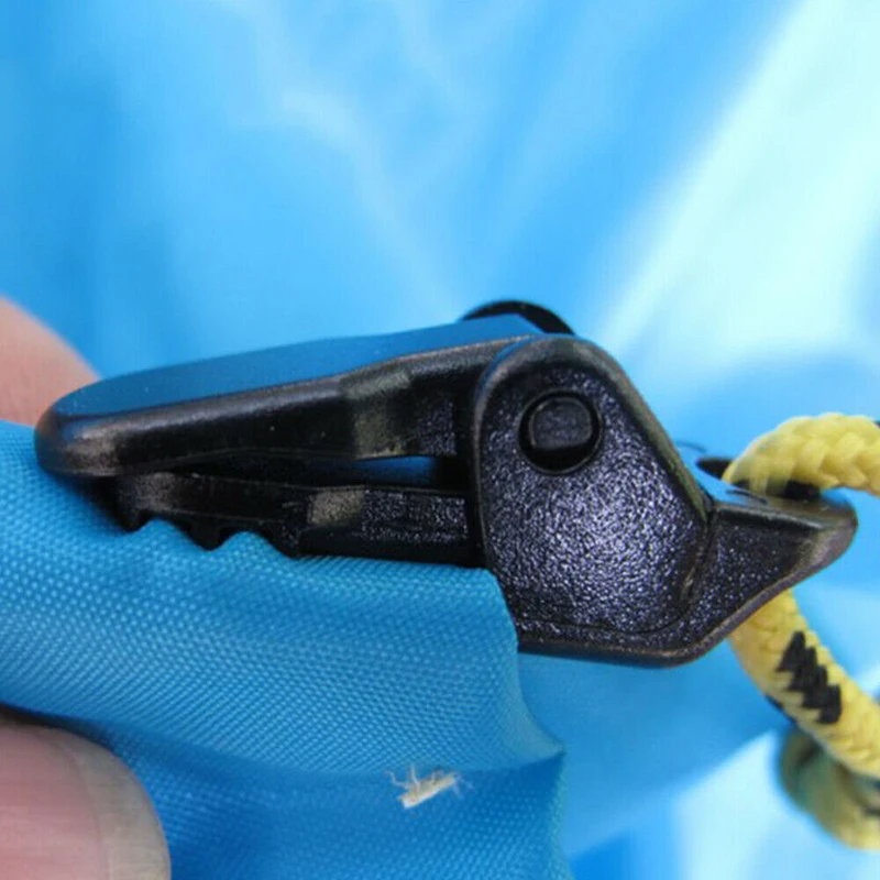 20 шт. долговечный практичный тент зажим для палатки брезента набор навес вешалки