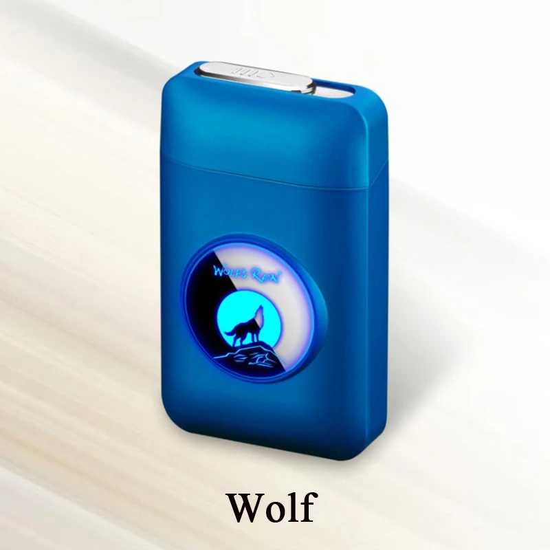 Полимерный металлический чехол для сигарет электрическая зажигалка прямые