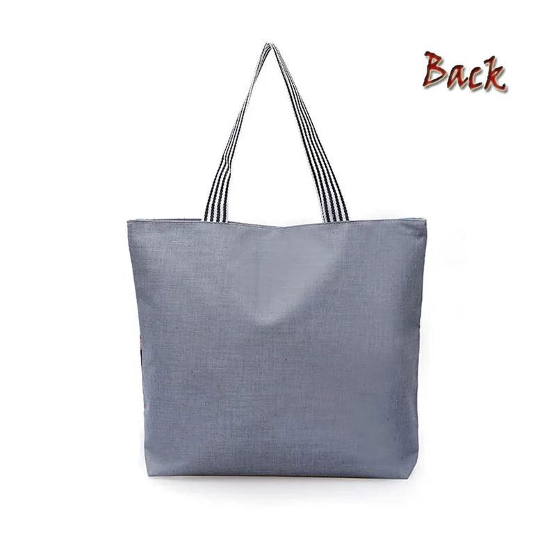 Сумка-хобо Женская холщовая на молнии 6 цветов |