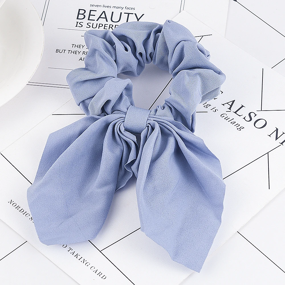 Новинка Женская весенне летняя однотонная повязка на голову винтажная резинка