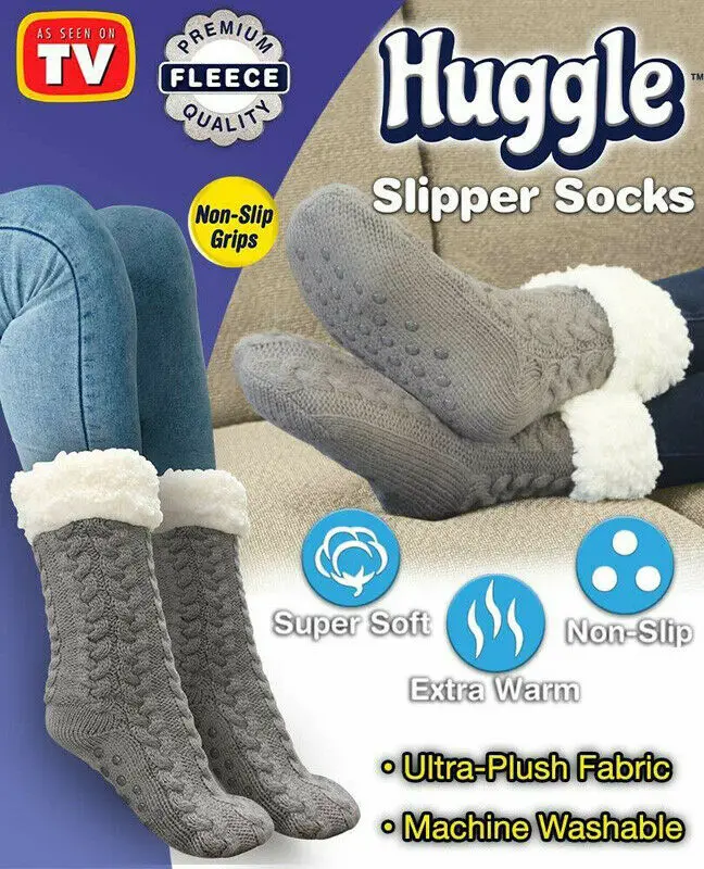 

Women's Sock Boots Winter Foot Warmer Slipper Socks Non-slip Thick Lazy Socks Warm Socks Coral Fleece Knit Deaigner Socks Gifts