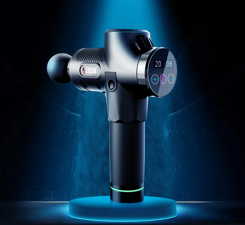 Горячая Распродажа пистолет для массажа мышц вибрационный спортивный массажер