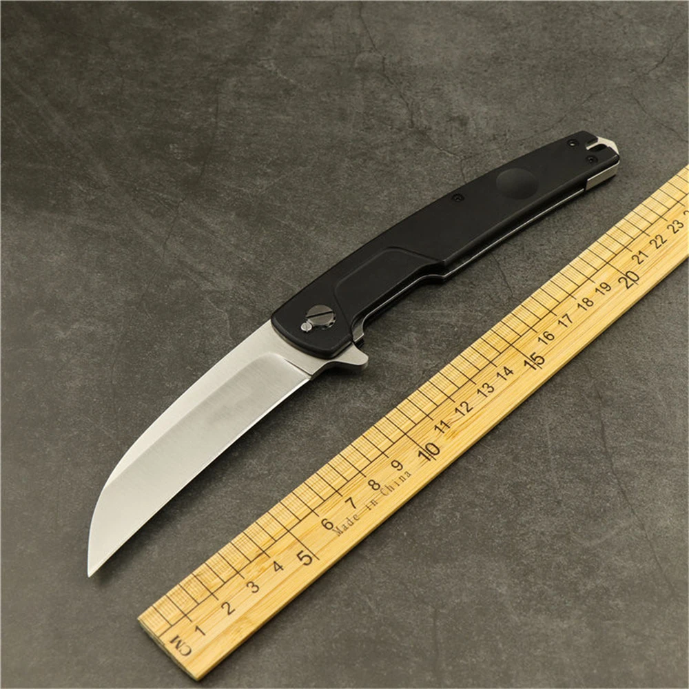 Складной нож тактический складной клинок из алюминиевого сплава с лезвием N690 для