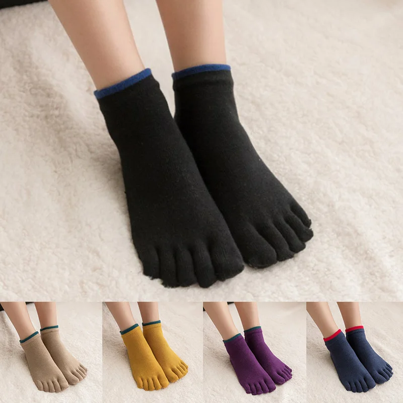 

1 пара, женские спортивные носки для йоги с пятью пальцами