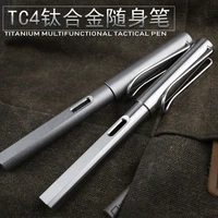 a315 titanium alloy tactical pen multi function pen tactical self defense pen tungsten steel window breaker