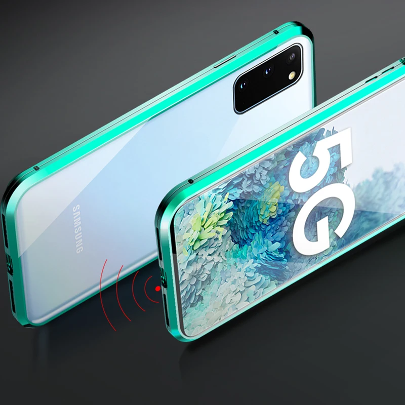 Магнитный чехол с полным покрытием для Samsung Galaxy S20 Ultra Plus S10 S9 S8 S10E Note 10 8 9 A51 A71 A50 A70 A81