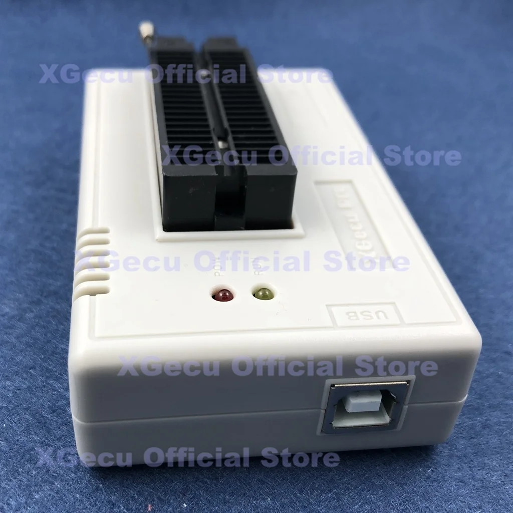Программатор черный ZIF socket V10.80 XGecu TL866II Plus 16000 + IC SPI Flash NAND EEPROM MCU PIC AVR 4 адаптера