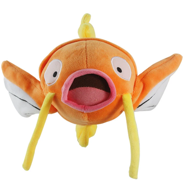 Мультфильм плюшевые Magikarp Плюшевые игрушки Аниме мягкие куклы Мягкие Фигурки игрушки 21 см Magikarp для детей подарок