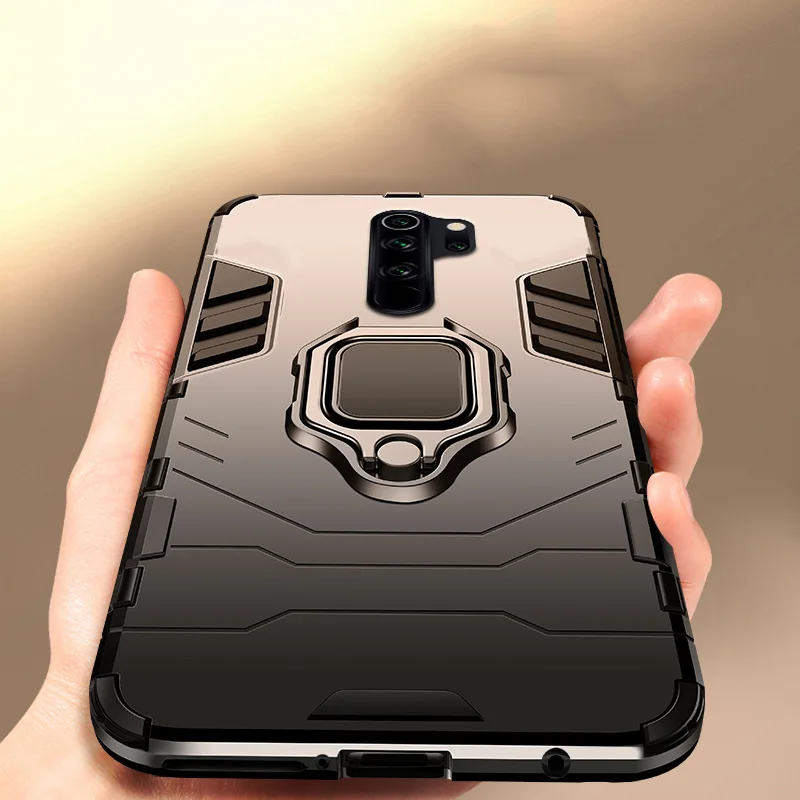 Роскошный бронированный чехол для телефона Xiaomi Redmi Note 8 7 6 5 Pro противоударный Coque
